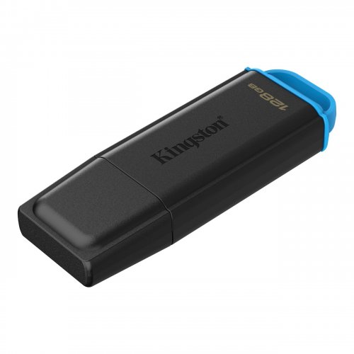 Накопитель Kingston DataTraveler Exodia 128GB USB 3.2 Gen 1 (DTXG2/128GB) Black/Blue купить в Украине: Киев, Днепр, Харьков, Одесса  | Низкая цена, отзывы, характеристики от TELEMART фото