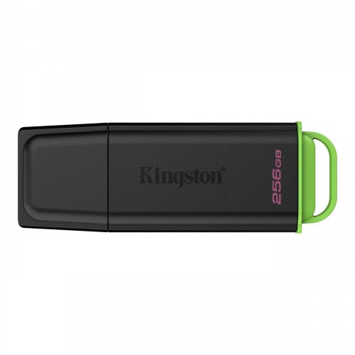 Накопитель Kingston DataTraveler Exodia 256GB USB 3.2 Gen 1 (DTXG2/256GB) Black/Green купить в Украине: Киев, Днепр, Харьков, Одесса  | Низкая цена, отзывы, характеристики от TELEMART фото