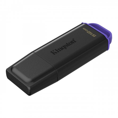Накопитель Kingston DataTraveler Exodia 512GB USB 3.2 Gen 1 (DTXG2/512GB) Black/Purple купить в Украине: Киев, Днепр, Харьков, Одесса  | Низкая цена, отзывы, характеристики от TELEMART фото