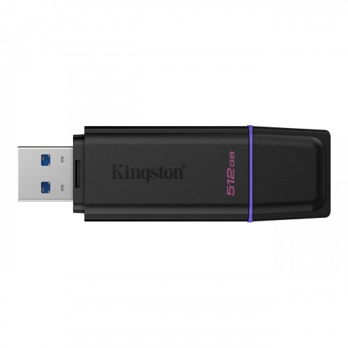 Накопитель Kingston DataTraveler Exodia 512GB USB 3.2 Gen 1 (DTXG2/512GB) Black/Purple купить в Украине: Киев, Днепр, Харьков, Одесса  | Низкая цена, отзывы, характеристики от TELEMART фото