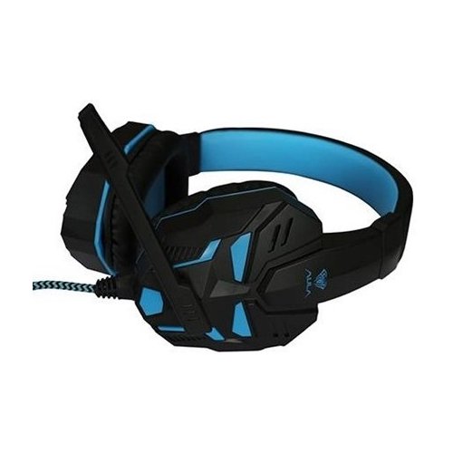 Фото Навушники AULA Prime Illuminated Gaming Headset (6948391256030) Black/Blue