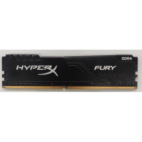 Озу HyperX DDR4 16GB 3200Mhz Fury Black (HX432C16FB4/16) (Восстановлено продавцом, 877753) купить в Украине: Киев, Днепр, Харьков, Одесса  | Проверка совместимости, низкая цена, отзывы, характеристики от TELEMART фото