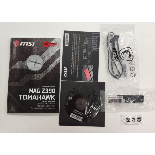 Материнська плата MSI MAG Z390 TOMAHAWK (s1151-v2, Intel Z390) (Відновлено продавцем, 877756) купити в Україні: Київ, Львів, Хмельницький, Тернопіль, Івано-Франківськ | Перевірка сумісності, низька ціна, відгуки, характеристики від TELEMART фото