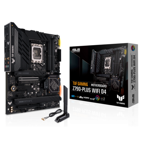 Материнська плата Asus TUF GAMING Z790-PLUS WIFI D4 (s1700, Intel Z790) (Відновлено продавцем, 877757) купити в Україні: Київ, Львів, Хмельницький, Тернопіль, Івано-Франківськ | Перевірка сумісності, низька ціна, відгуки, характеристики від TELEMART фото
