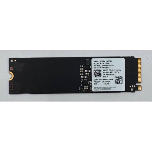 Ssd-диск Samsung PM991 256GB M.2 (2280 PCI-E) (MZVLQ256HAJD-00000) (Відновлено продавцем, 877884) купити в Україні: Київ, Львів, Хмельницький, Тернопіль, Івано-Франківськ | Перевірка сумісності, низька ціна, відгуки, характеристики від TELEMART фото