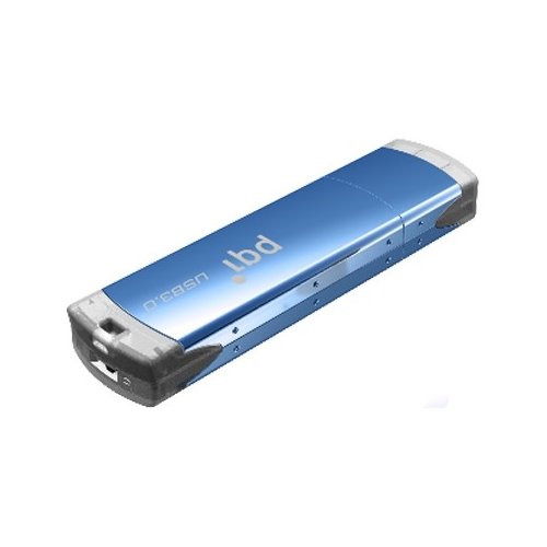 Купити Накопичувач PQI Pen Drive Nano 64GB Blue - ціна в Києві, Львові, Вінниці, Хмельницькому, Франківську, Україні | інтернет-магазин TELEMART.UA фото