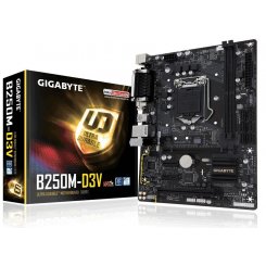 Материнська плата Gigabyte GA-B250M-D3V (s1151, Intel B250) (Відновлено продавцем, 877902)