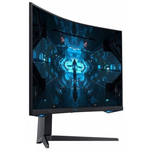 Монитор Samsung 27" Odyssey G7 C27G75TQSI (LC27G75TQSIXCI) Black (Восстановлено продавцом, 877946) купить в Украине: Киев, Днепр, Харьков, Одесса  | Низкая цена, отзывы, характеристики от TELEMART фото