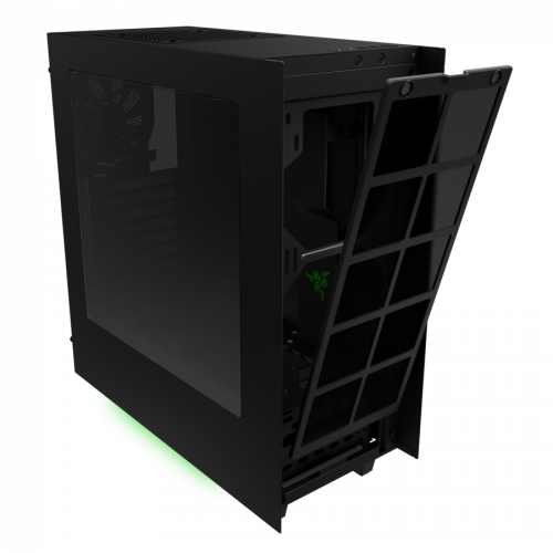 Продати Корпус NZXT S340 Razer Edition (CA-S340W-RA) Black за Trade-In у інтернет-магазині Телемарт - Київ, Дніпро, Україна фото