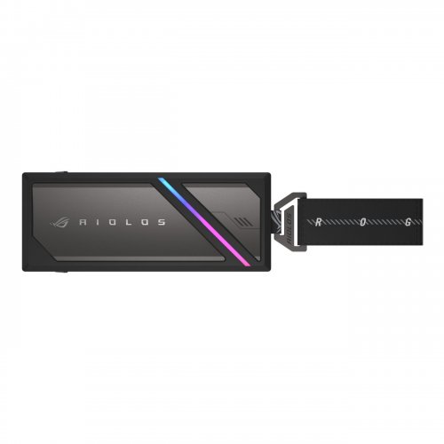 Внешний карман Asus ROG Strix Aiolos M.2 SSD NVME/SATA Enclosure USB 3.2 Type-C (90DD02U0-MA9000) Black купить в Украине: Киев, Днепр, Харьков, Одесса  | Низкая цена, отзывы, характеристики от TELEMART фото