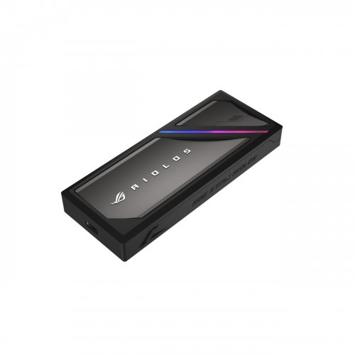 Внешний карман Asus ROG Strix Aiolos M.2 SSD NVME/SATA Enclosure USB 3.2 Type-C (90DD02U0-MA9000) Black купить в Украине: Киев, Днепр, Харьков, Одесса  | Низкая цена, отзывы, характеристики от TELEMART фото