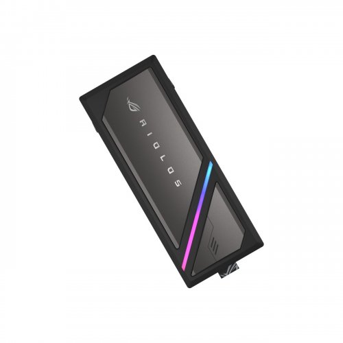 Внешний карман Asus ROG Strix Aiolos M.2 SSD NVME/SATA Enclosure USB 3.2 Type-C (90DD02U0-MA9000) Black купить в Украине: Киев, Днепр, Харьков, Одесса  | Низкая цена, отзывы, характеристики от TELEMART фото