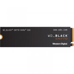SSD-диск Western Digital Black SN770 3D NAND TLC 250GB M.2 (2280 PCI-E) NVMe x4 (WDS250G3X0E)