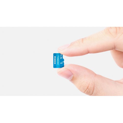 Карта пам'яті Kioxia microSDXC Exceria G3 128GB Class 10 UHS-I U3 A2 V30 (з адаптером) (LMEX3L128GG2) купити в Україні: Київ, Львів, Хмельницький, Тернопіль, Івано-Франківськ | Низька ціна, відгуки, характеристики від TELEMART фото