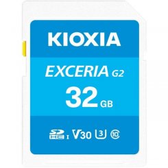 Карта пам'яті Kioxia SDHC Exceria G2 32GB Class 10 UHS-I U3 V30 (LNEX2L032GG4)
