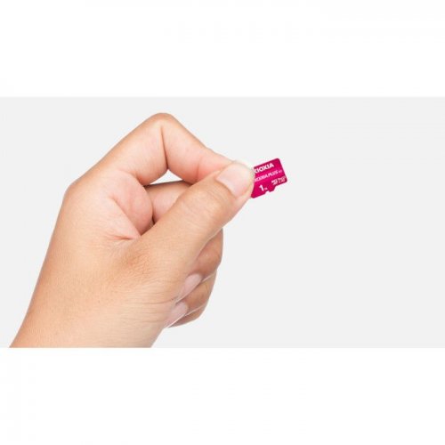 Карта памяти Kioxia microSDXC Exceria Plus G3 64GB Class 10 UHS-I U3 A2 V30 (LMPL3M064GG2) купить в Украине: Киев, Днепр, Харьков, Одесса  | Низкая цена, отзывы, характеристики от TELEMART фото