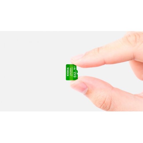 Карта памяти Kioxia microSDXC Exceria High Endurance 256GB Class 10 UHS-I U3 A1 V30 (LMHE1G256GG2) купить в Украине: Киев, Днепр, Харьков, Одесса  | Низкая цена, отзывы, характеристики от TELEMART фото
