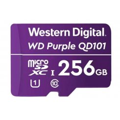 Карта пам'яті Western Digital microSDXC Purple QD101 256GB Class 10 UHS-I (WDD256G1P0C)
