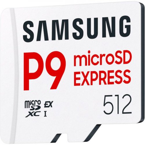 Карта памяти Samsung microSDXC P9 Express 512GB Class 10 UHS-I U3 A1 V30 (MB-MK512T/WW) купить в Украине: Киев, Днепр, Харьков, Одесса  | Низкая цена, отзывы, характеристики от TELEMART фото