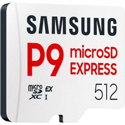 Карта памяти Samsung microSDXC P9 Express 512GB Class 10 UHS-I U3 A1 V30 (MB-MK512T/WW) купить в Украине: Киев, Днепр, Харьков, Одесса  | Низкая цена, отзывы, характеристики от TELEMART фото