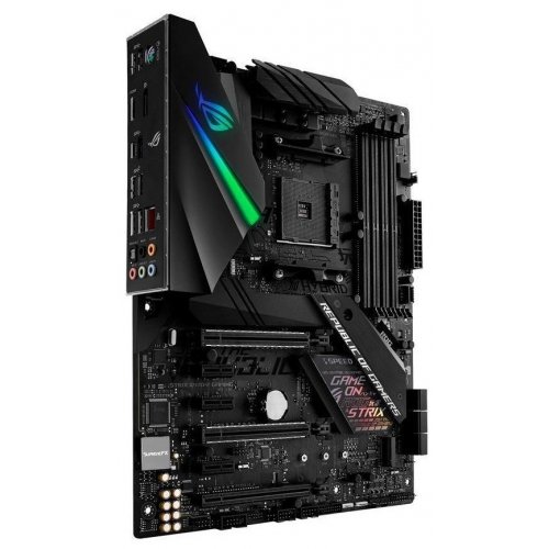 Материнська плата Asus ROG STRIX X470-F GAMING (sAM4, AMD X470) (Відновлено продавцем, 878118) купити в Україні: Київ, Львів, Хмельницький, Тернопіль, Івано-Франківськ | Перевірка сумісності, низька ціна, відгуки, характеристики від TELEMART фото