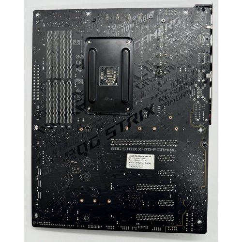 Материнська плата Asus ROG STRIX X470-F GAMING (sAM4, AMD X470) (Відновлено продавцем, 878118) купити в Україні: Київ, Львів, Хмельницький, Тернопіль, Івано-Франківськ | Перевірка сумісності, низька ціна, відгуки, характеристики від TELEMART фото