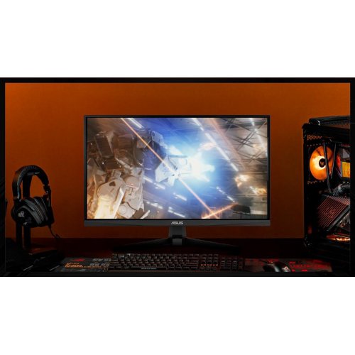 Уцінка монітор Asus 23.8" TUF Gaming VG249Q5A (90LM0C60-B01171) Black (Розкрита упаковка, 878125) купити в Україні: Київ, Львів, Хмельницький, Тернопіль, Івано-Франківськ | Низька ціна, відгуки, характеристики від TELEMART фото