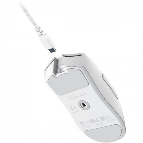 Уцінка миша Razer Viper V4 Pro Wireless (RZ01-05630200-R3G1) White (Розкрита упаковка, 878129) купити в Україні: Київ, Львів, Хмельницький, Тернопіль, Івано-Франківськ | Низька ціна, відгуки, характеристики від TELEMART фото