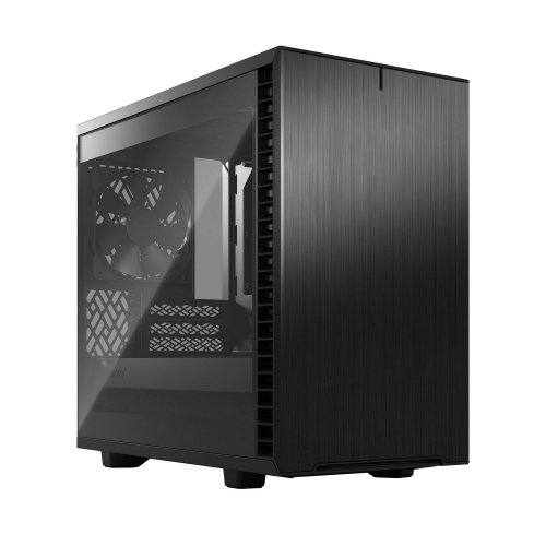 Уценка корпус Fractal Design Define 7 Nano Tempered Glass без БП (FD-C-DEF7N-02) Black (Вскрытая упаковка, 878148) купить в Украине: Киев, Днепр, Харьков, Одесса  | Проверка совместимости, низкая цена, отзывы, характеристики от TELEMART фото