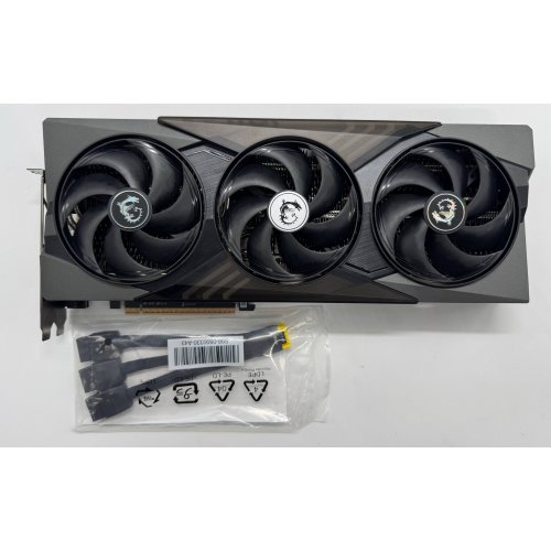 Видеокарта MSI GeForce RTX 5070 Ti GAMING TRIO OC 16384MB (RTX 5070 Ti 16G GAMING TRIO OC) (Восстановлено продавцом, 878164) купить в Украине: Киев, Днепр, Харьков, Одесса  | Проверка совместимости, низкая цена, отзывы, характеристики от TELEMART фото