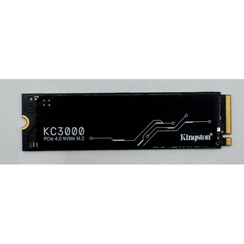 Ssd-диск Kingston KC3000 3D NAND TLC 1TB M.2 (2280 PCI-E) NVMe x4 (SKC3000S/1024G) (Відновлено продавцем, 878216) купити в Україні: Київ, Львів, Хмельницький, Тернопіль, Івано-Франківськ | Перевірка сумісності, низька ціна, відгуки, характеристики від TELEMART фото