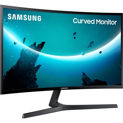 Монитор Samsung Curved 23.5" C24F396F (LC24F396FHIXCI) Black (Восстановлено продавцом, 878230) купить в Украине: Киев, Днепр, Харьков, Одесса  | Низкая цена, отзывы, характеристики от TELEMART фото