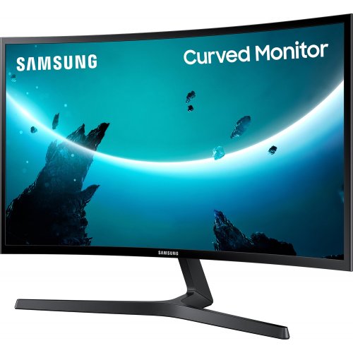Монитор Samsung Curved 23.5" C24F396F (LC24F396FHIXCI) Black (Восстановлено продавцом, 878230) купить в Украине: Киев, Днепр, Харьков, Одесса  | Низкая цена, отзывы, характеристики от TELEMART фото