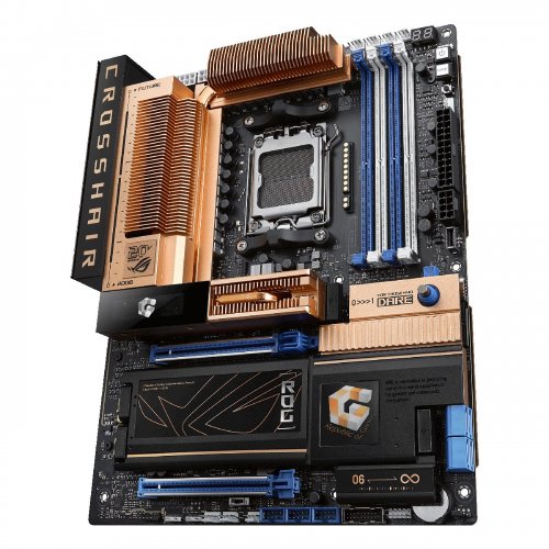 Материнська плата Asus ROG Crosshair 2006 Retro Edition (sAM5, AMD X870E) купити в Україні: Київ, Львів, Хмельницький, Тернопіль, Івано-Франківськ | Перевірка сумісності, низька ціна, відгуки, характеристики від TELEMART фото