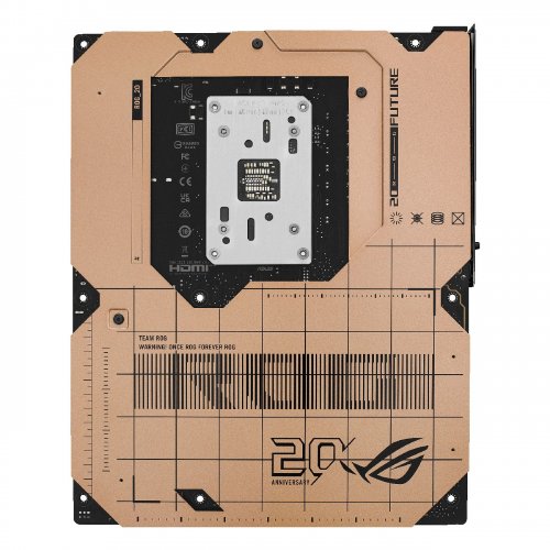 Материнська плата Asus ROG Crosshair 2006 Retro Edition (sAM5, AMD X870E) купити в Україні: Київ, Львів, Хмельницький, Тернопіль, Івано-Франківськ | Перевірка сумісності, низька ціна, відгуки, характеристики від TELEMART фото