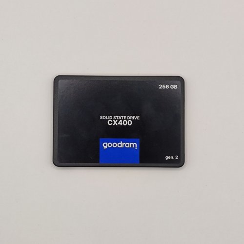 Ssd-диск GoodRAM CX400 Gen.2 3D NAND TLC 256GB 2.5" (SSDPR-CX400-256-G2) (Відновлено продавцем, 878388) купити в Україні: Київ, Львів, Хмельницький, Тернопіль, Івано-Франківськ | Перевірка сумісності, низька ціна, відгуки, характеристики від TELEMART фото