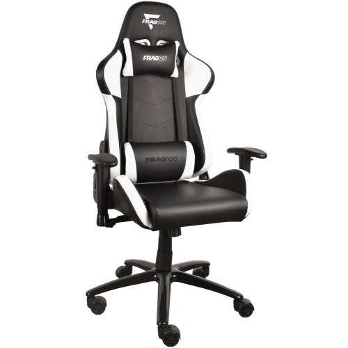 Игровое кресло FragON 2X Series (FRGN_2X_R2_WHITE) White/Black купить в Украине: Киев, Днепр, Харьков, Одесса  | Низкая цена, отзывы, характеристики от TELEMART фото