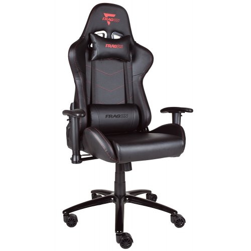 Ігрове крісло FragON 2X Series (FRGN_2X_R2_BLACK) Black купити в Україні: Київ, Львів, Хмельницький, Тернопіль, Івано-Франківськ | Низька ціна, відгуки, характеристики від TELEMART фото