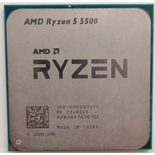 Процессор AMD Ryzen 5 5500 3.6(4.2)GHz 16MB sAM4 MPK (100-100000457MPK) (Восстановлено продавцом, 878413) купить в Украине: Киев, Днепр, Харьков, Одесса  | Проверка совместимости, низкая цена, отзывы, характеристики от TELEMART фото