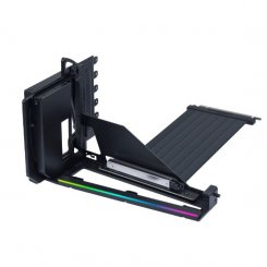 Уцінка брекет для вертикального встановлення відеокарти Lian Li Vertical GPU Bracket Kit (G89.VG4-5-V4X.00) Black (Розкрита упаковка, 878435)