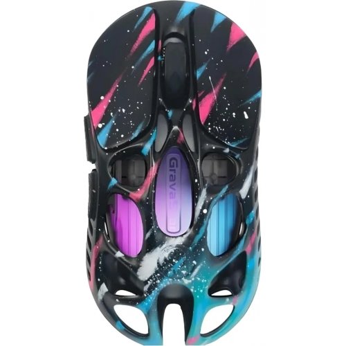 Мышка GravaStar Mercury X Pro 8K RGB Wireless (GS_X_PRO_CG_BLK) Neon Graffiti купить в Украине: Киев, Днепр, Харьков, Одесса  | Низкая цена, отзывы, характеристики от TELEMART фото