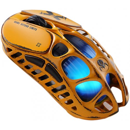 Мышка GravaStar Mercury X Pro 8K RGB Wireless (GS_X_PRO_YLW) Battle-Worn Yellow купить в Украине: Киев, Днепр, Харьков, Одесса  | Низкая цена, отзывы, характеристики от TELEMART фото