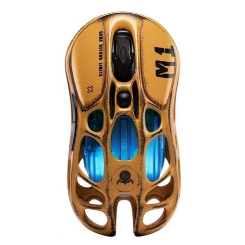 Мышка GravaStar Mercury M1 Pro RGB Wireless (GSM1PRO_YLW) Battle-Worn Yellow купить в Украине: Киев, Днепр, Харьков, Одесса  | Низкая цена, отзывы, характеристики от TELEMART фото