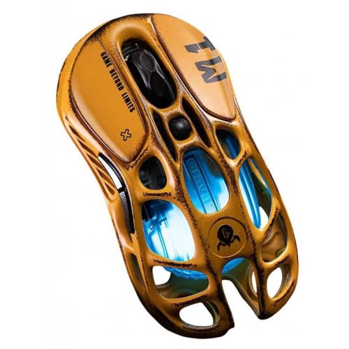 Мышка GravaStar Mercury M1 Pro RGB Wireless (GSM1PRO_YLW) Battle-Worn Yellow купить в Украине: Киев, Днепр, Харьков, Одесса  | Низкая цена, отзывы, характеристики от TELEMART фото