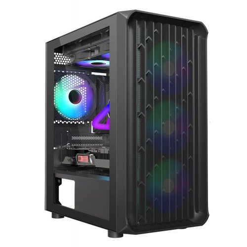 Корпус SAMA 205A без БЖ Black (Відновлено продавцем, 878477) купити в Україні: Київ, Львів, Хмельницький, Тернопіль, Івано-Франківськ | Перевірка сумісності, низька ціна, відгуки, характеристики від TELEMART фото