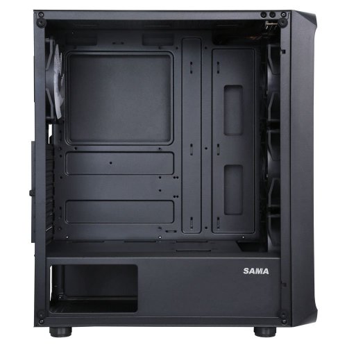 Корпус SAMA 205A без БЖ Black (Відновлено продавцем, 878477) купити в Україні: Київ, Львів, Хмельницький, Тернопіль, Івано-Франківськ | Перевірка сумісності, низька ціна, відгуки, характеристики від TELEMART фото