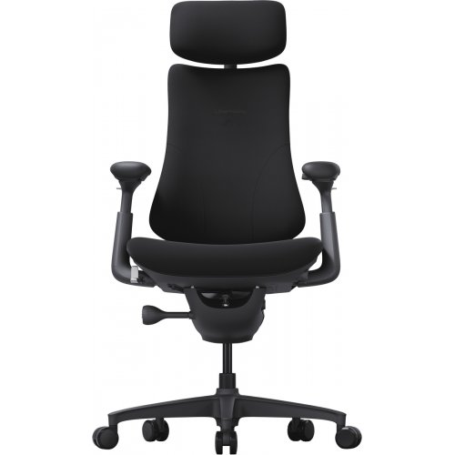 Ергономічне крісло LiberNovo Omni (CP-GW-0000015-00-01) Midnight Black купити в Україні: Київ, Львів, Хмельницький, Тернопіль, Івано-Франківськ | Низька ціна, відгуки, характеристики від TELEMART фото