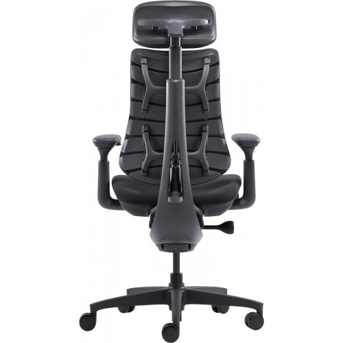 Ергономічне крісло LiberNovo Omni (CP-GW-0000015-00-01) Midnight Black купити в Україні: Київ, Львів, Хмельницький, Тернопіль, Івано-Франківськ | Низька ціна, відгуки, характеристики від TELEMART фото