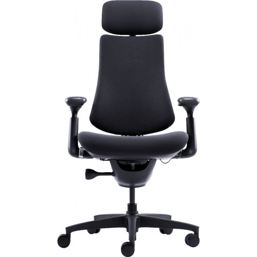 Ергономічне крісло LiberNovo Omni (CP-GW-0000015-00-01) Midnight Black купити в Україні: Київ, Львів, Хмельницький, Тернопіль, Івано-Франківськ | Низька ціна, відгуки, характеристики від TELEMART фото