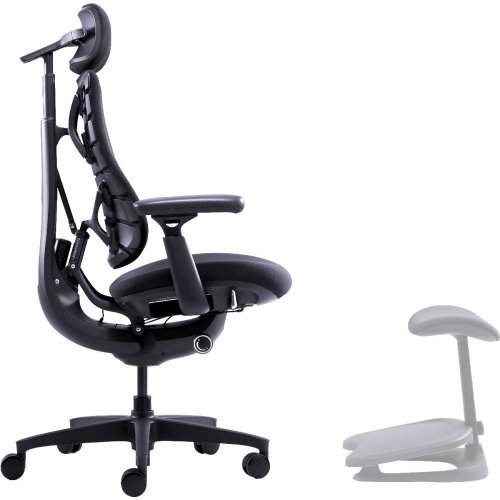 Ергономічне крісло LiberNovo Omni (CP-GW-0000015-00-01) Midnight Black купити в Україні: Київ, Львів, Хмельницький, Тернопіль, Івано-Франківськ | Низька ціна, відгуки, характеристики від TELEMART фото